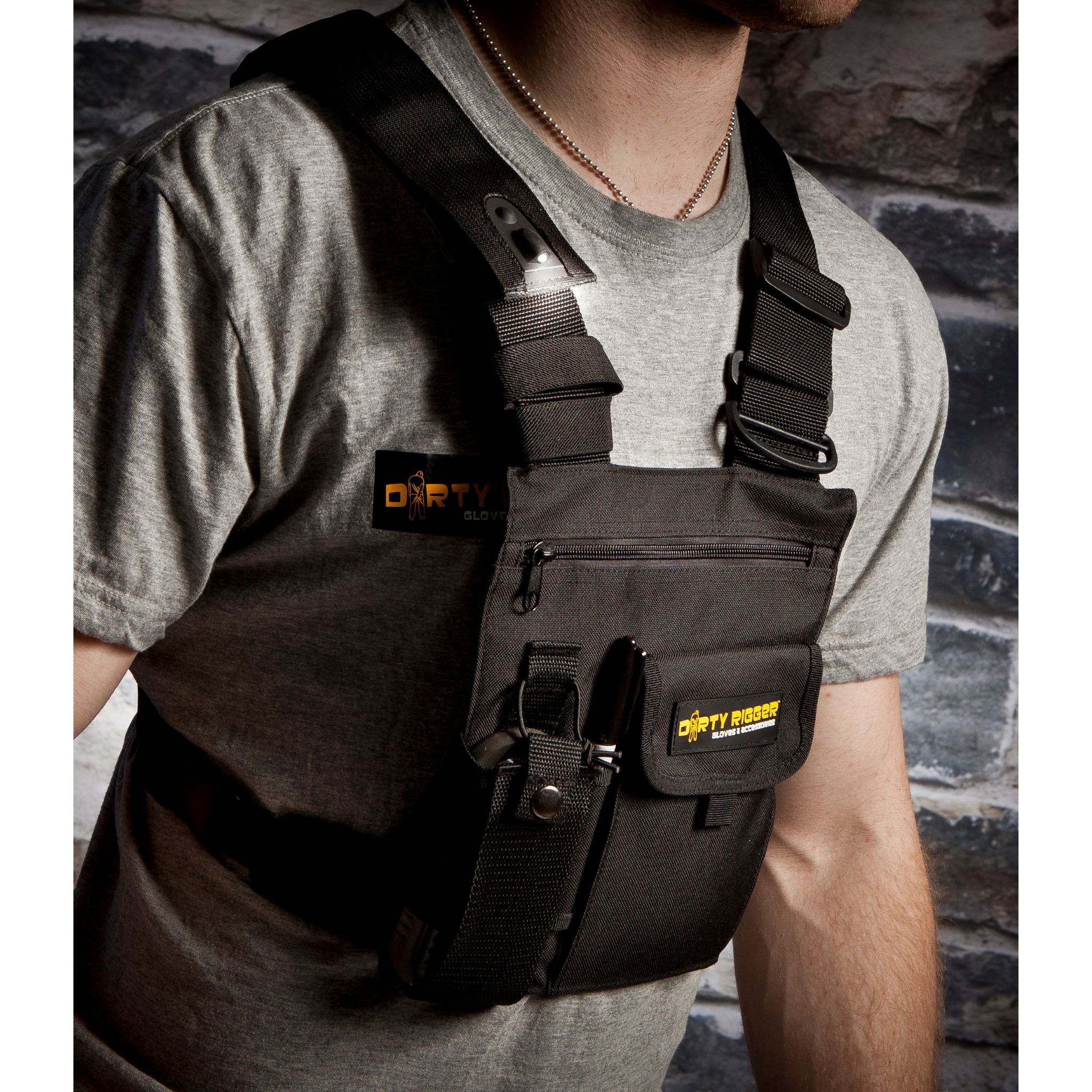 Chest Rig with LED Light - Stagehands Clothing