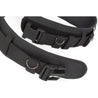 Padded tool belt with heavy duty quick release